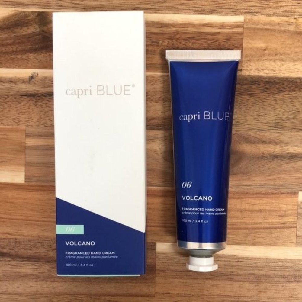 Capri Blue 3.4 Ounce Volcano Fragranced Hand Cream - New in Box